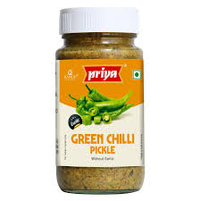 PRIYA PICKLE GREEN CHILLI 300G