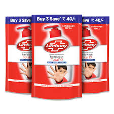 LIFEBUOY HANDWASH TOTAL10  185GMX3PCS