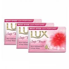 LUX SOAP SOFT TOUCH 3X100G