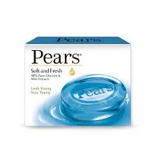 PEARS SOAP  SOFT AND FRESH 100G(BLUE)