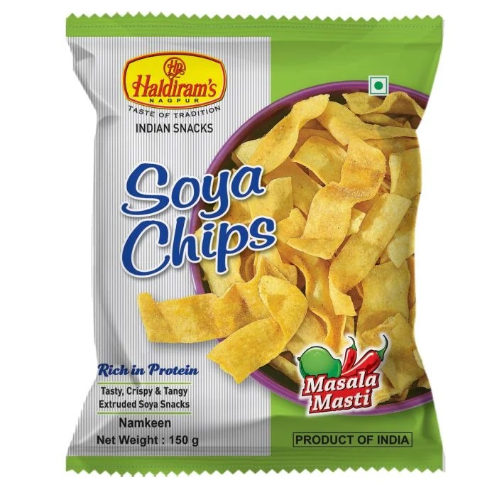 HALDIRAMS SOYA CHIPS 150G