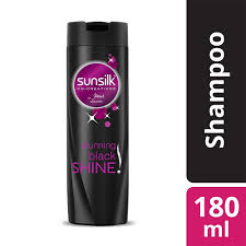 SUNSILK SHAMPOO STUNNING BLACK SHINE 340ML