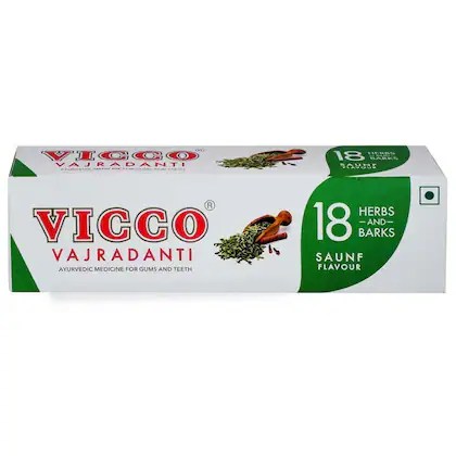 VICCO TOOTH PASTE SAUNF FLAVOUR 160GM (50% OFF)
