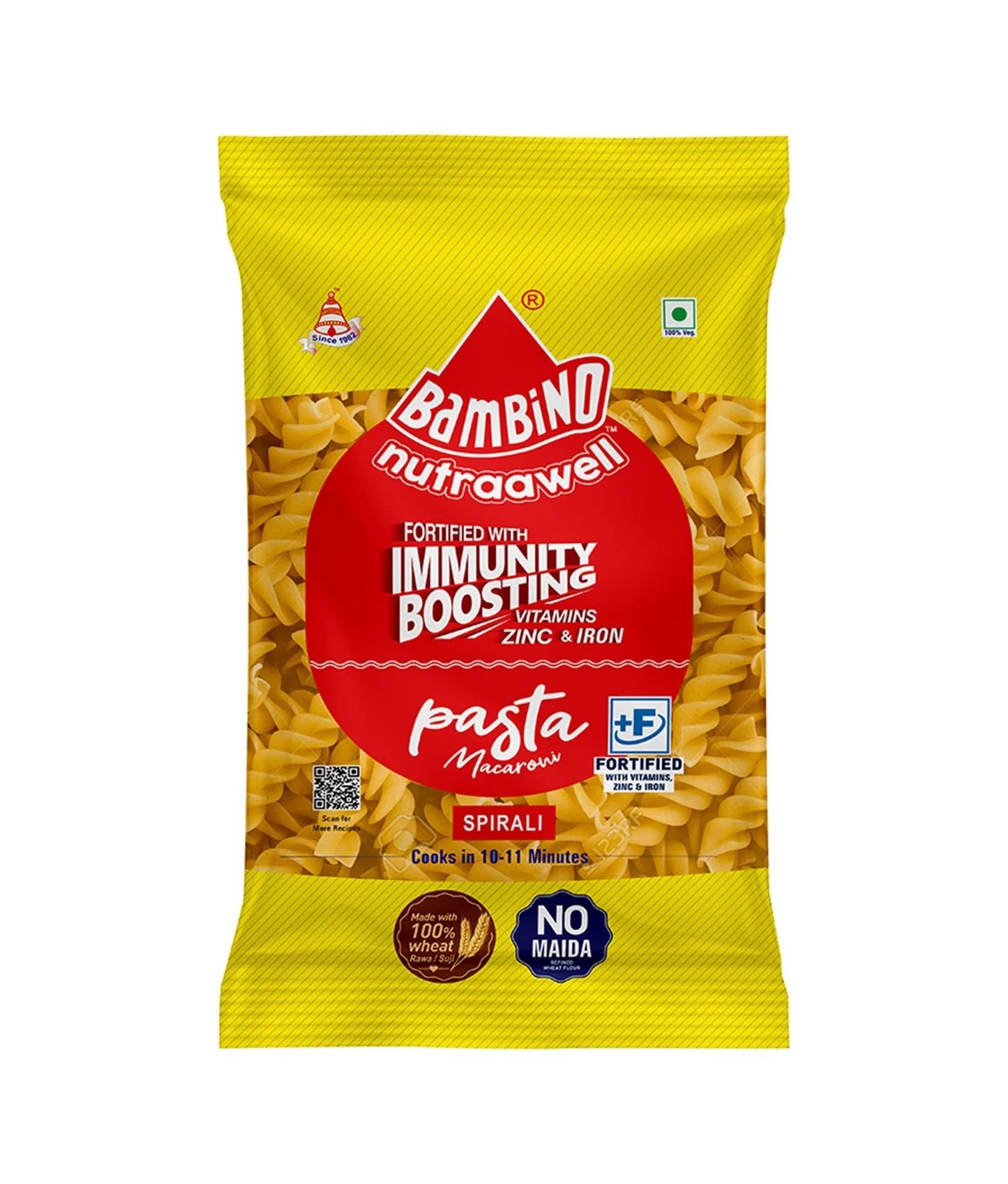 BAMBINO PASTA MACARONI SPRING 400GM