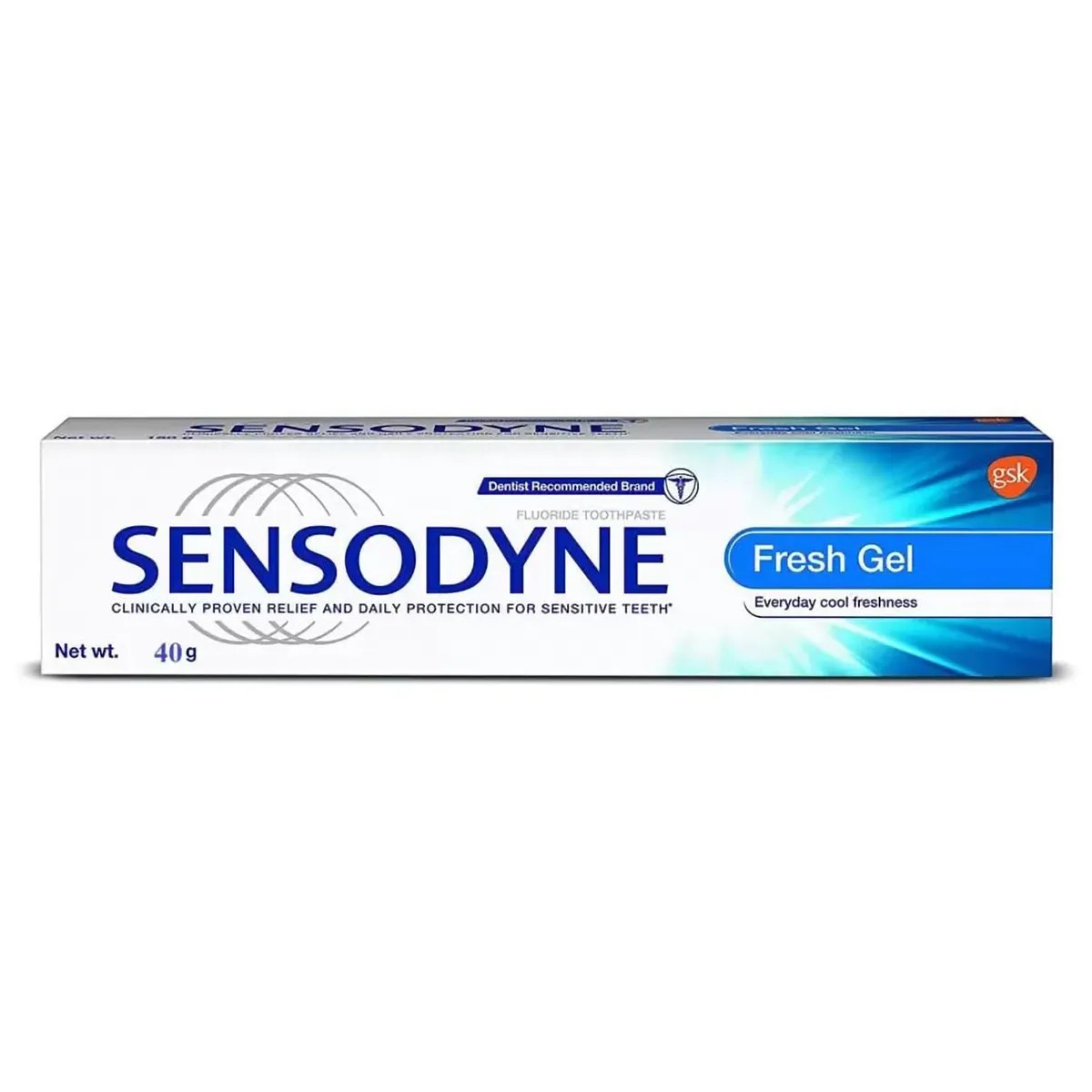 SENSODYNE TOOTHPASTE FRESH GEL 40G