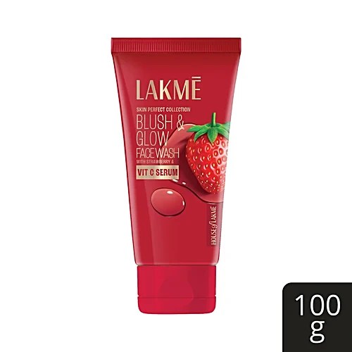 LAKME FACE WASH CREAM STRAWBERRY 100GM