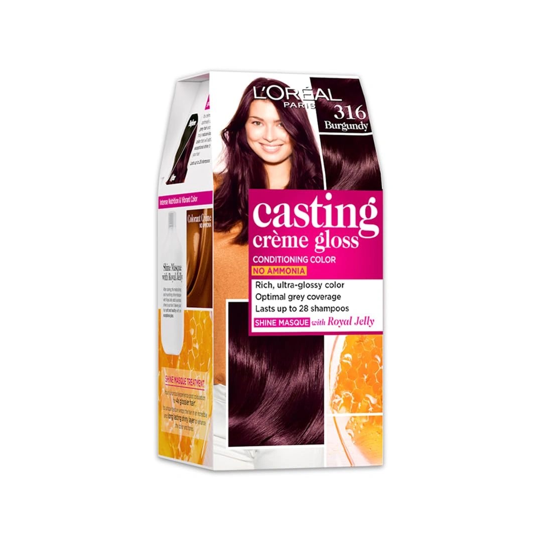 LOREAL CASTING CREME COLOUR  BURGUNDY 316