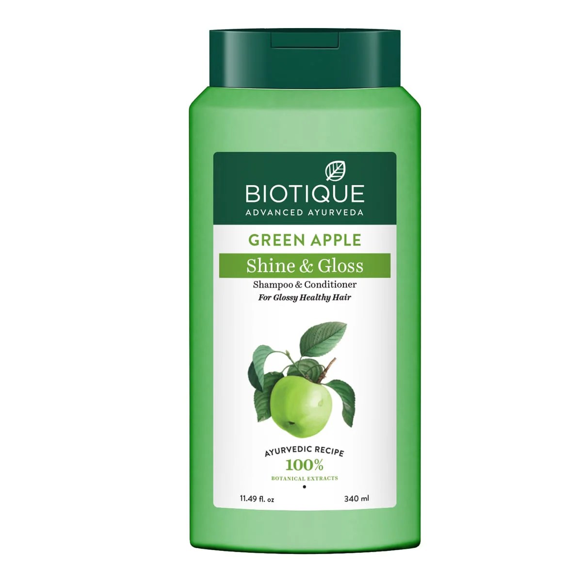 BIOTIQUE SHAMPOO GREEN APPLE 400ML