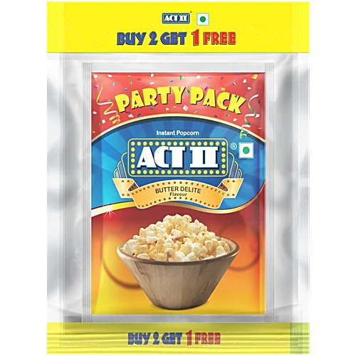 ACT II POPCORN BUTTER DELITE 2+1 150G