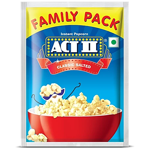 ACT II POPCORN CLASSIC SALTED 120GM