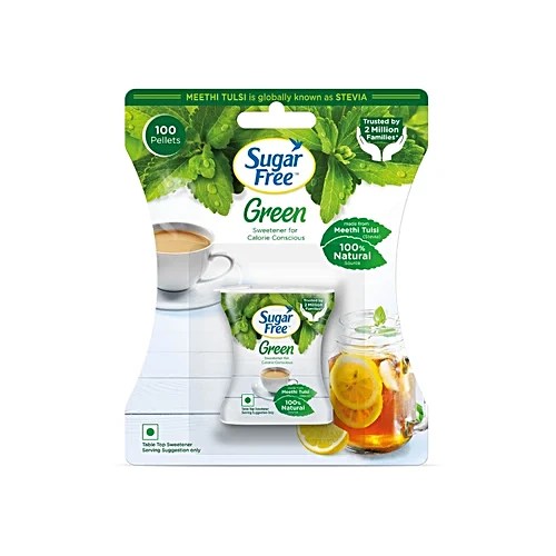 SUGAR FREE GREEN 100 PELLETS
