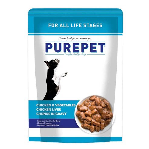 PUREPET PUPPY CHICKKEN VEGGITABELE 70G