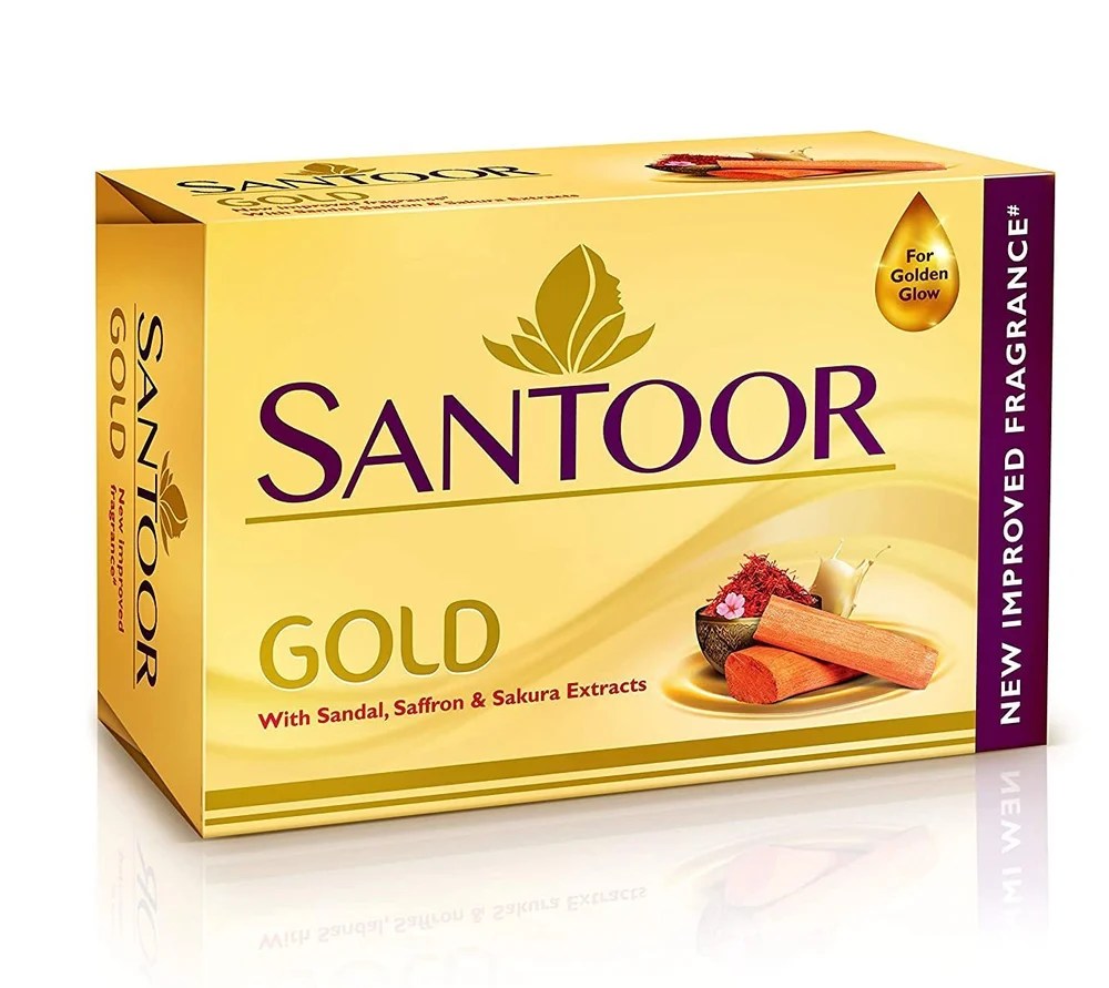 SANTOOR SOAP GOLD SANDAL 75GM