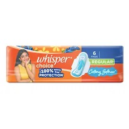 WHISPER CHOICE REGULAR WINGS 6 PADS