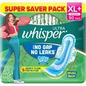 WHISPER ULTRA CLEAN XL+ 50 PADS