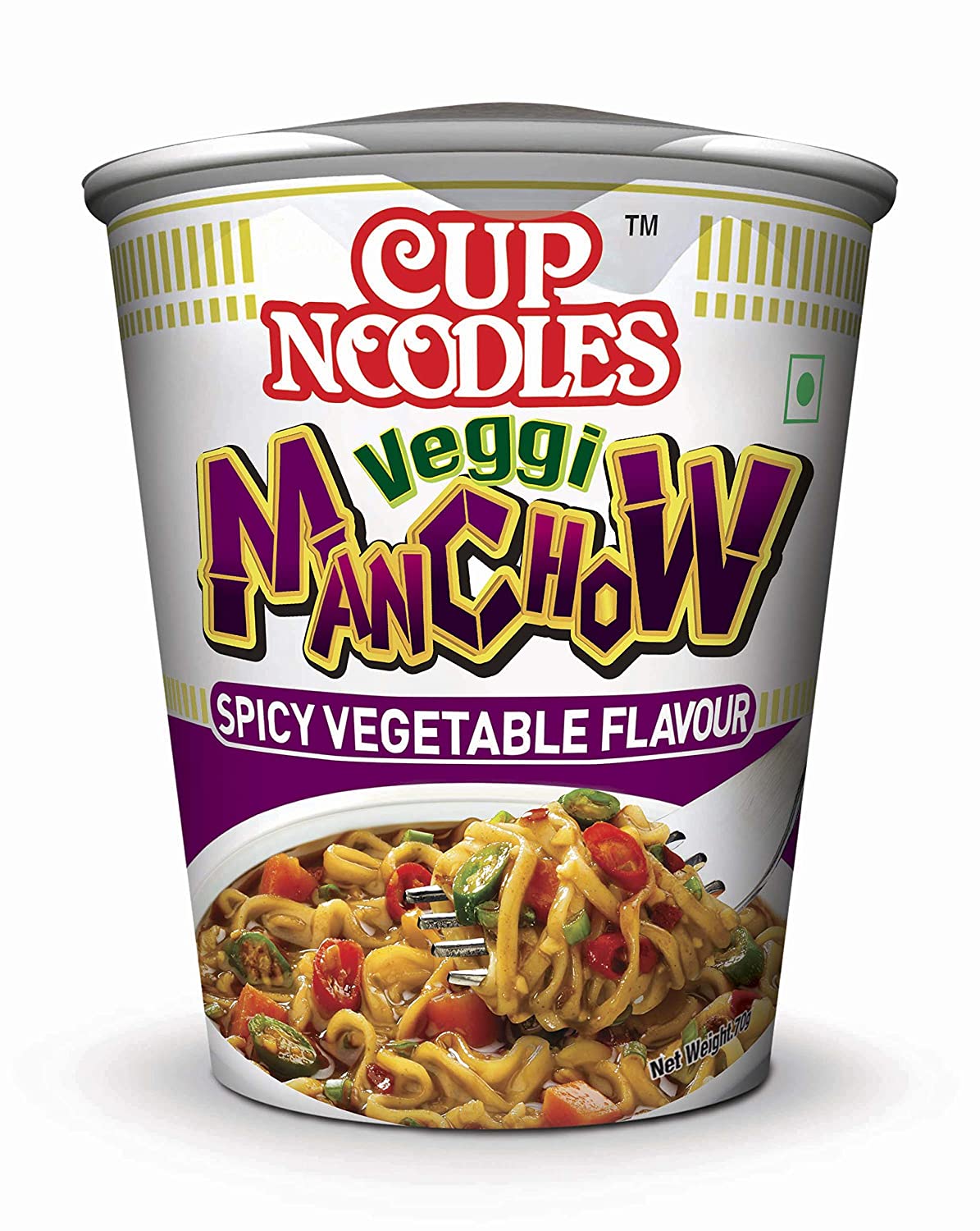 NISSIN CUP NOODLES VEGGI MANCHOW 70G