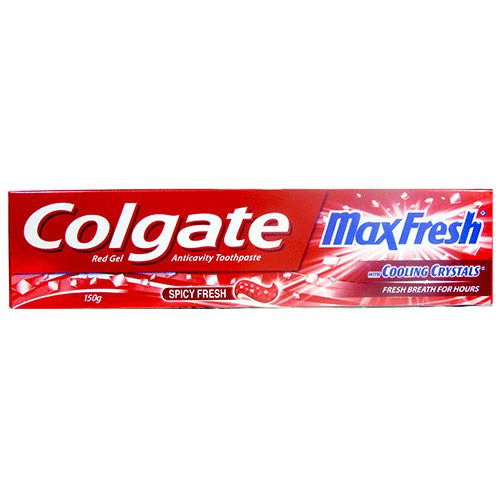 COLGATE MAXFRESH RED GEL 50GM