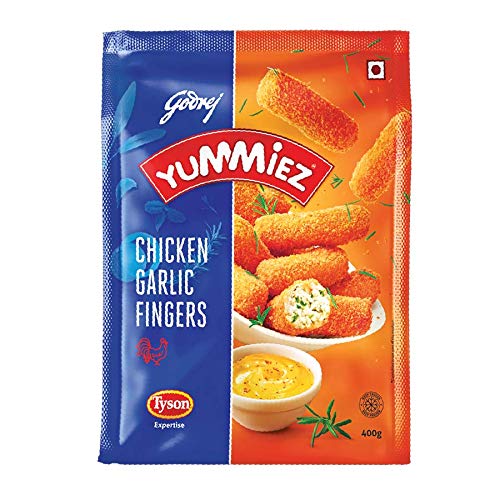 YUMMIEZ CHICKEN GARLIC FINGERS 400G