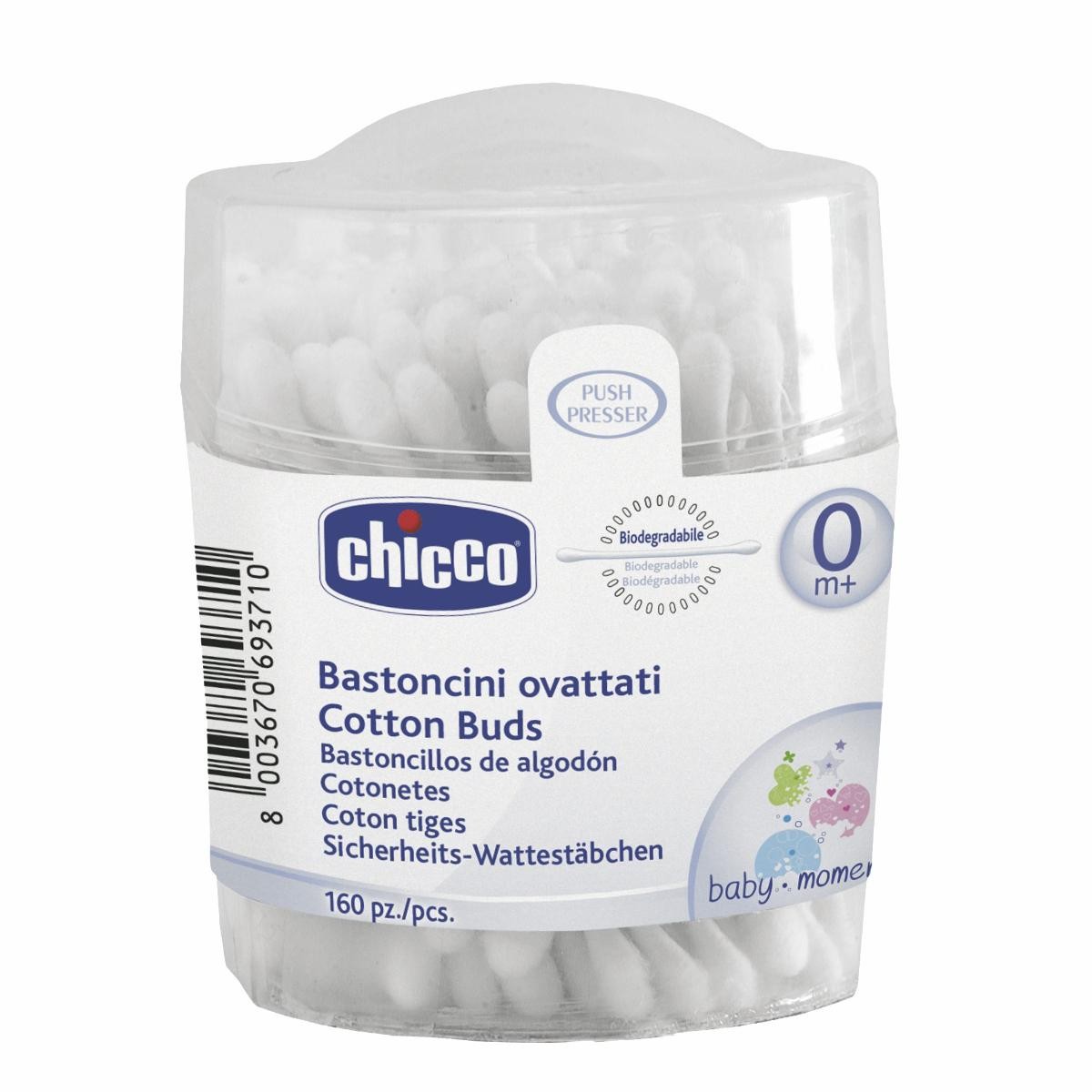 CHICCO BABY BUDS 160PCS
