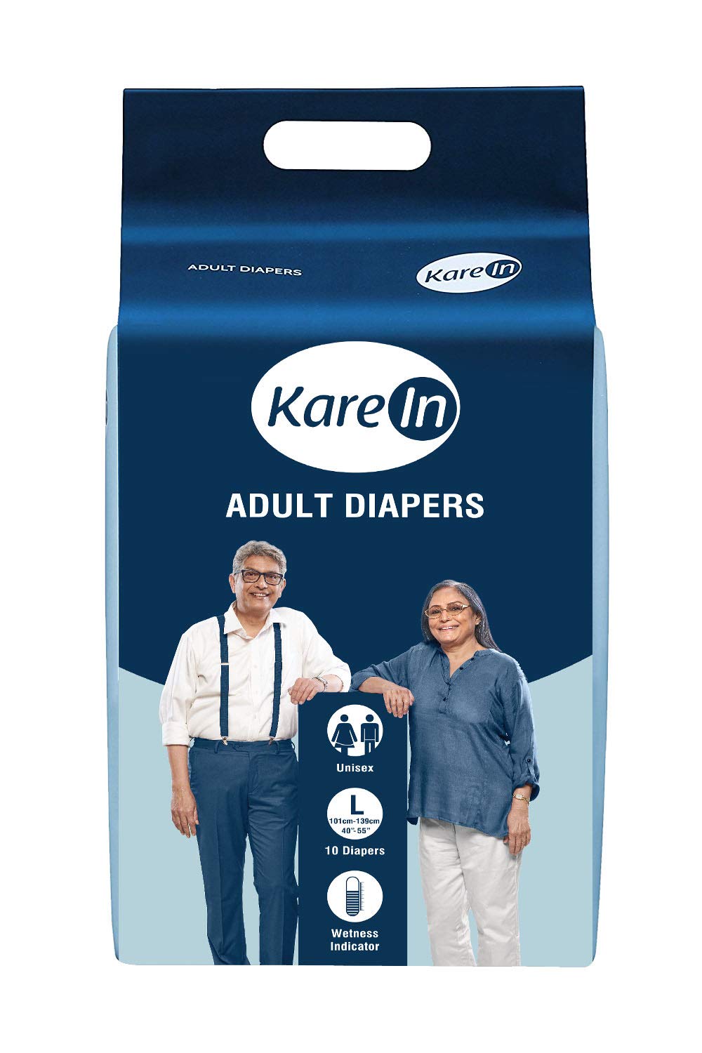 KARE IN ADULT DIAPERS LARGE 10PCS