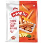 YUMMIEZ CHICKEN CHEESE ONION SAUSAGES 250G
