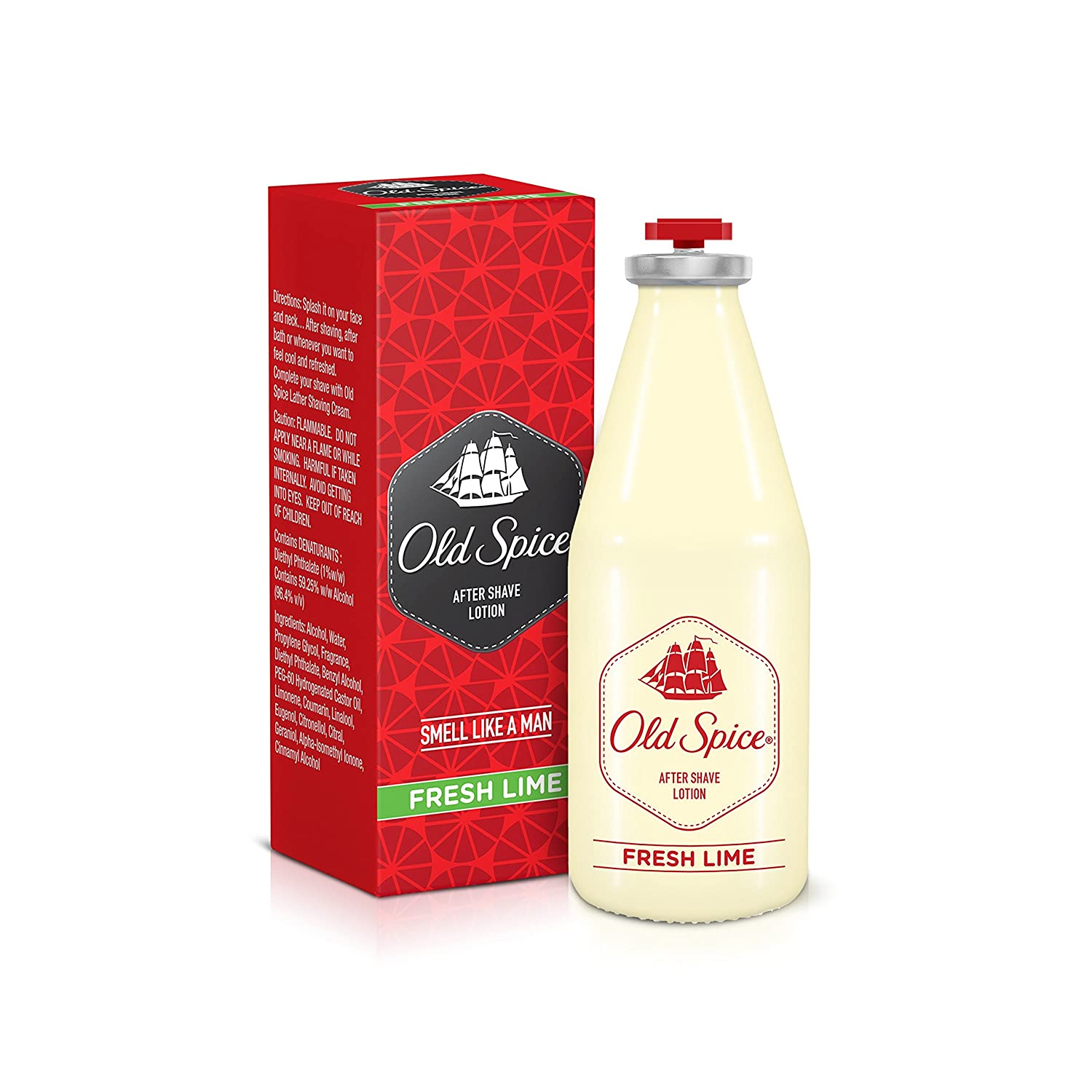 OLD SPICE AFTER SHAVE LOTION FRESH LIME 50ML