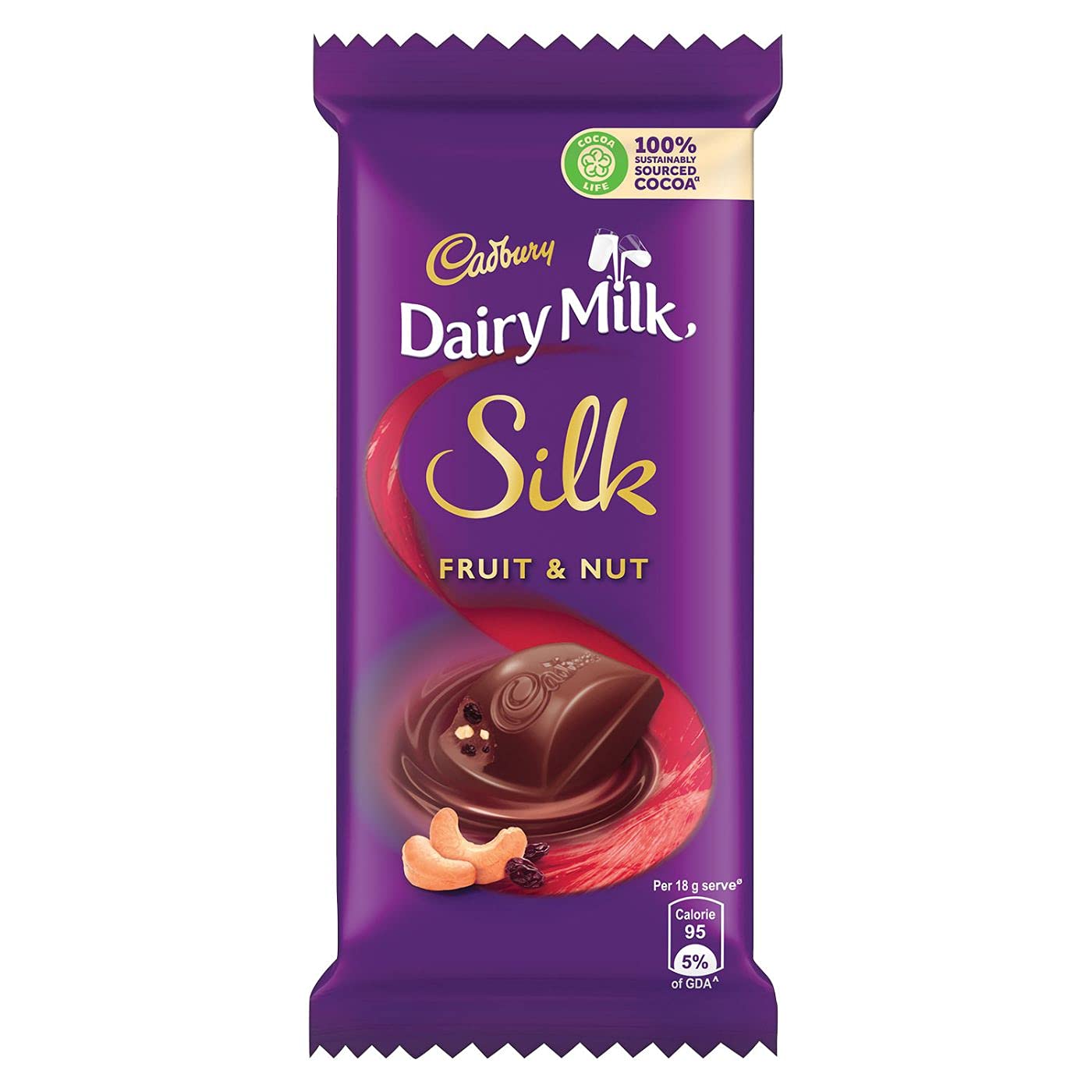 DAIRY MILK SILK FRUIT NUT 55GM