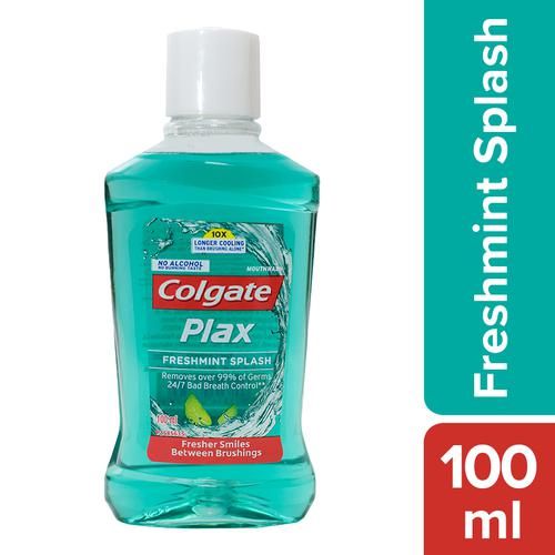 COLGATE MOUTHWASH PLAX FRESHMINT 100ML