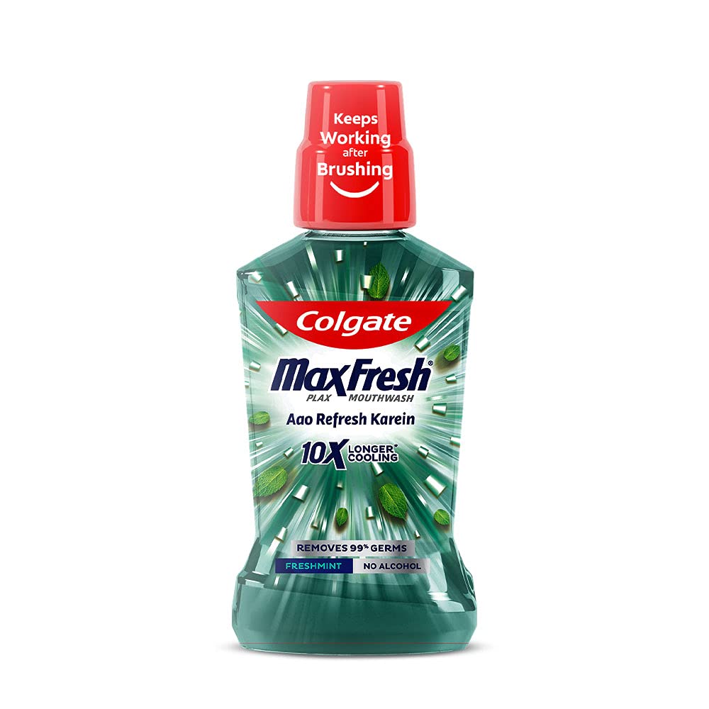 COLGATE MOUTHWASH PLAX FRESHMINT 500ML