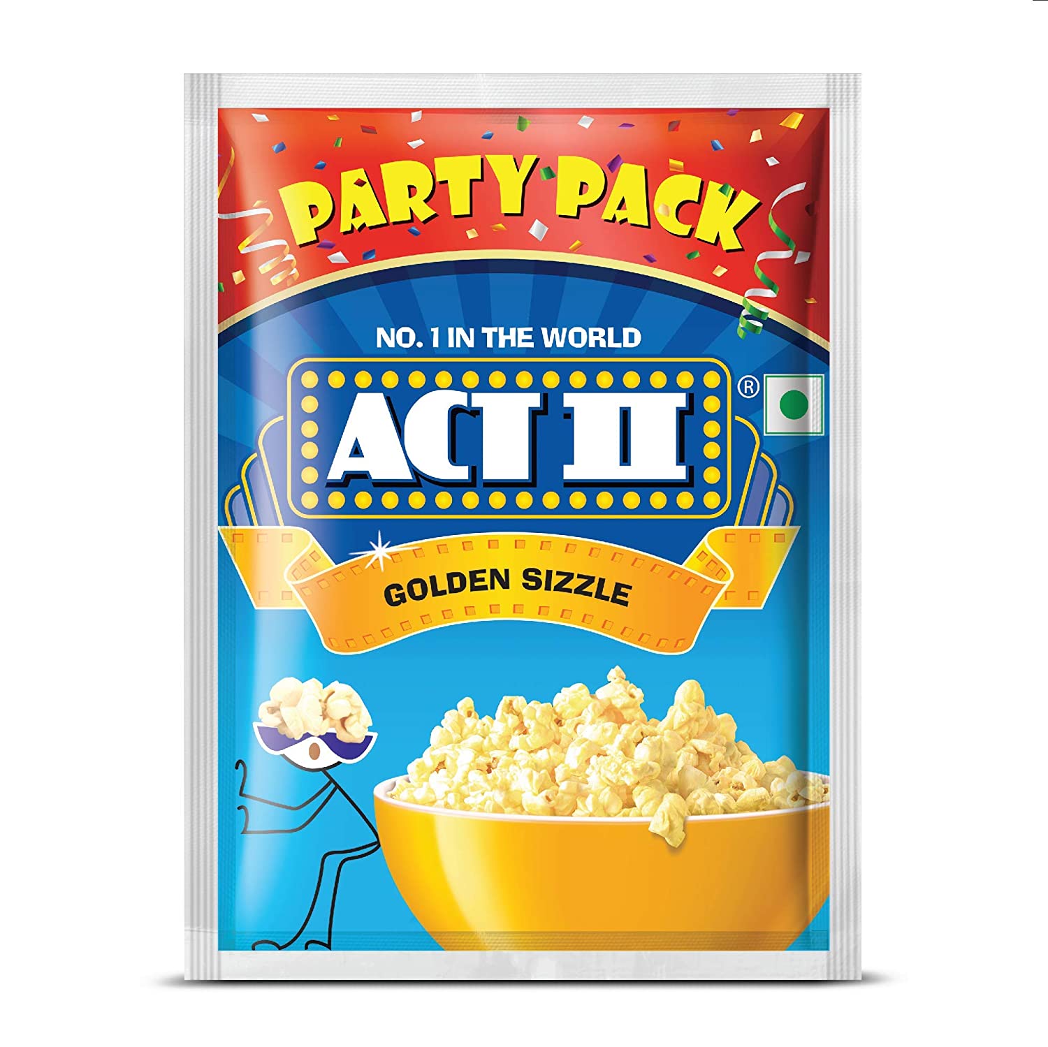 ACT II POPCORN GOLDEN SIZZLE 150G – PK Hypermart