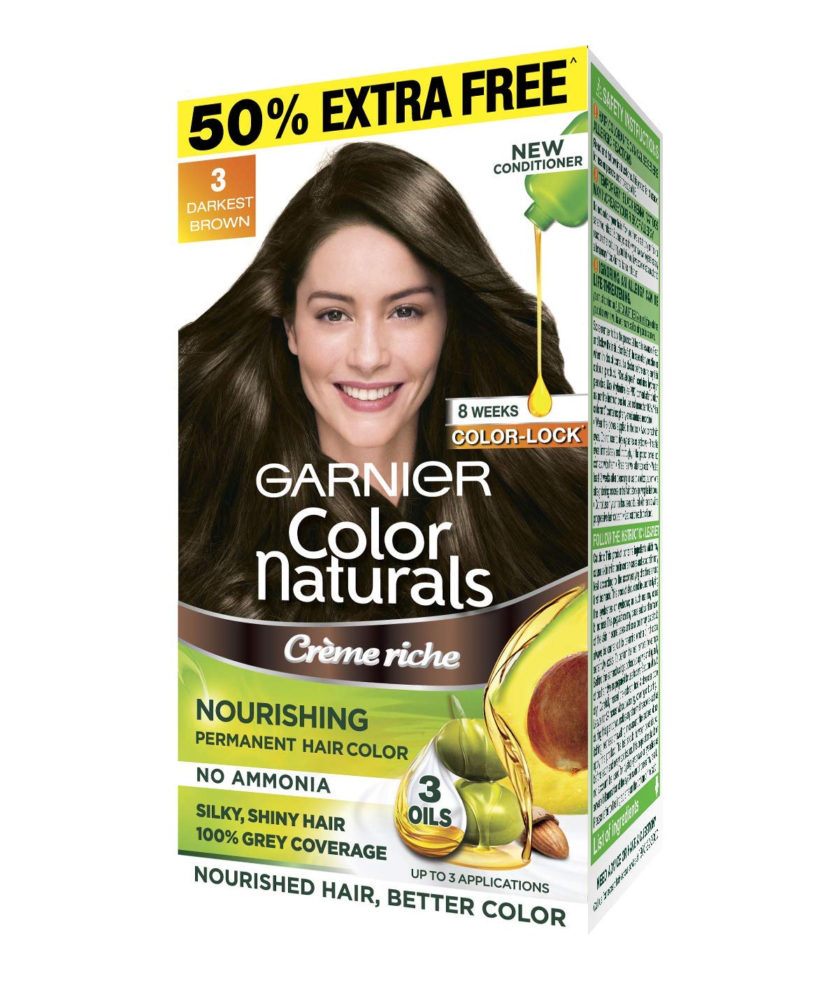 GARNIER HAIR COLOUR BROWN  35ML+30G