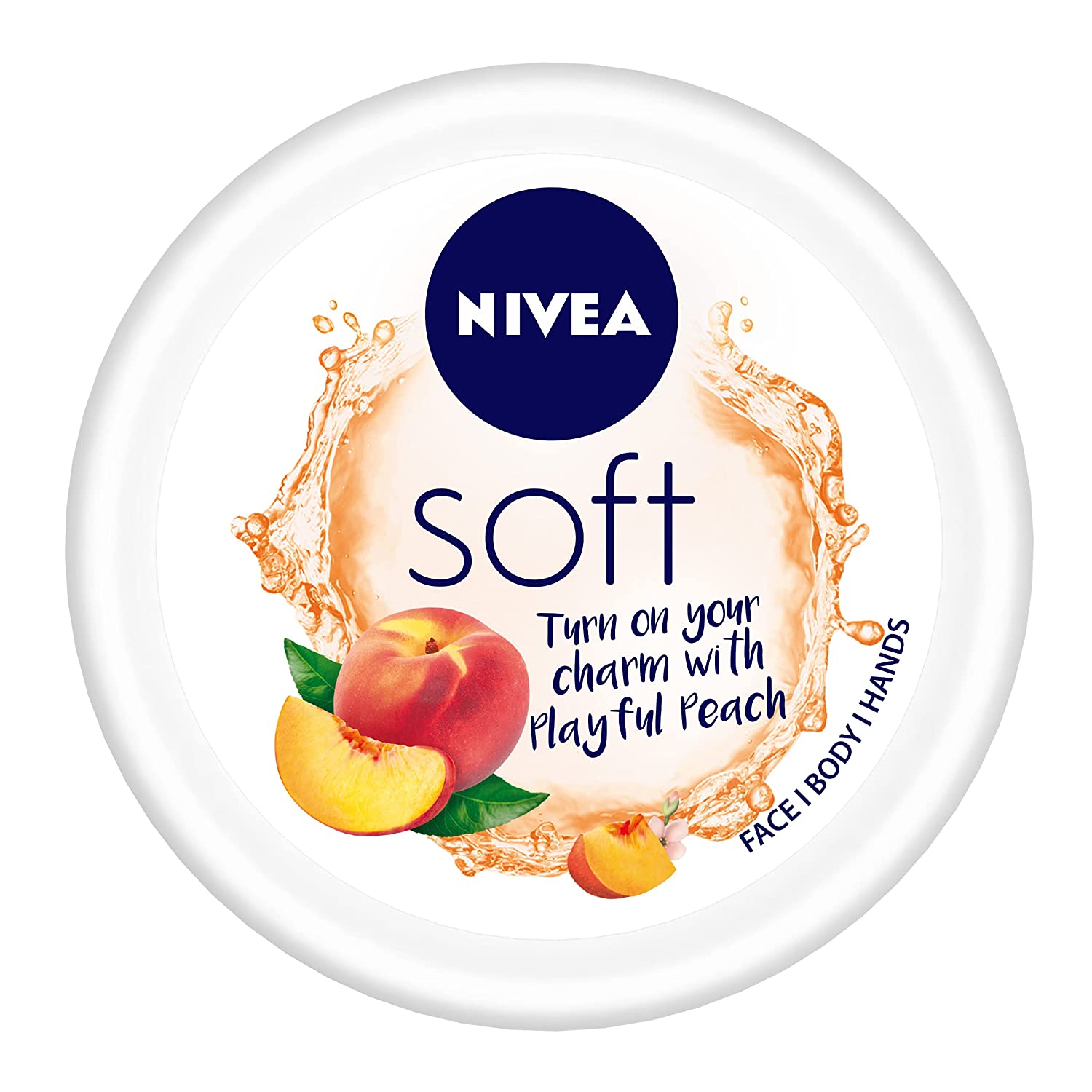 NIVEA CREAM SOFT PEACH 100ML
