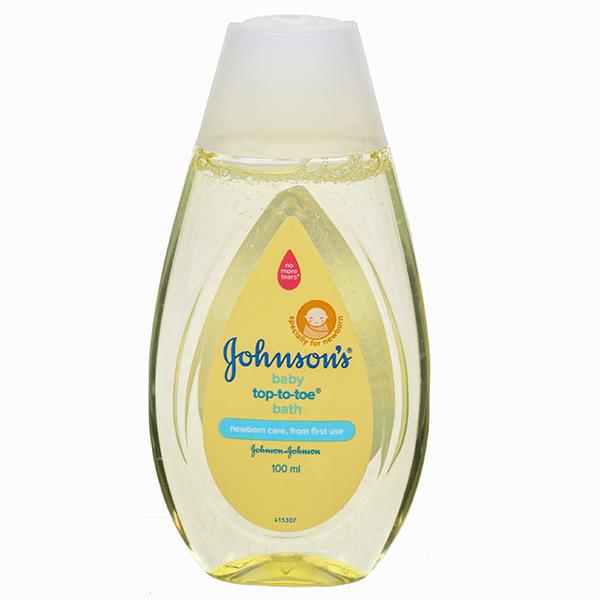 JOHNSONS BABY TOP TO TOE BATH WASH 100G