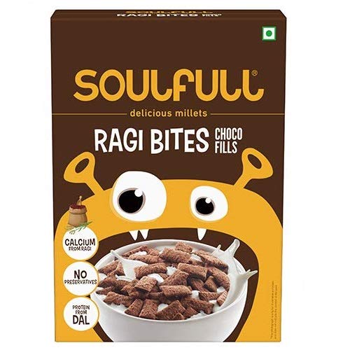 SOULFULL CHOCO-FILLS RAGI BITES 250G