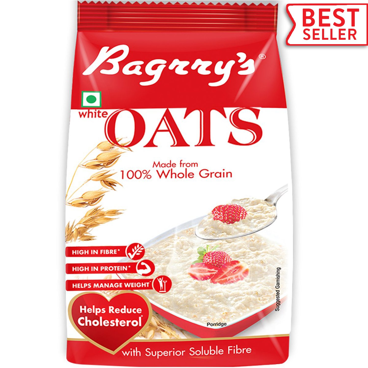 Bagrrys White Oats 1.5kg Pkt
