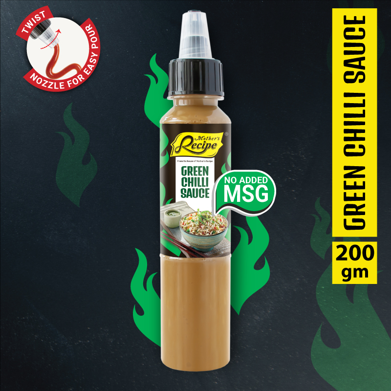 MOTHERS GREEN CHILLI SAUCE 200GM