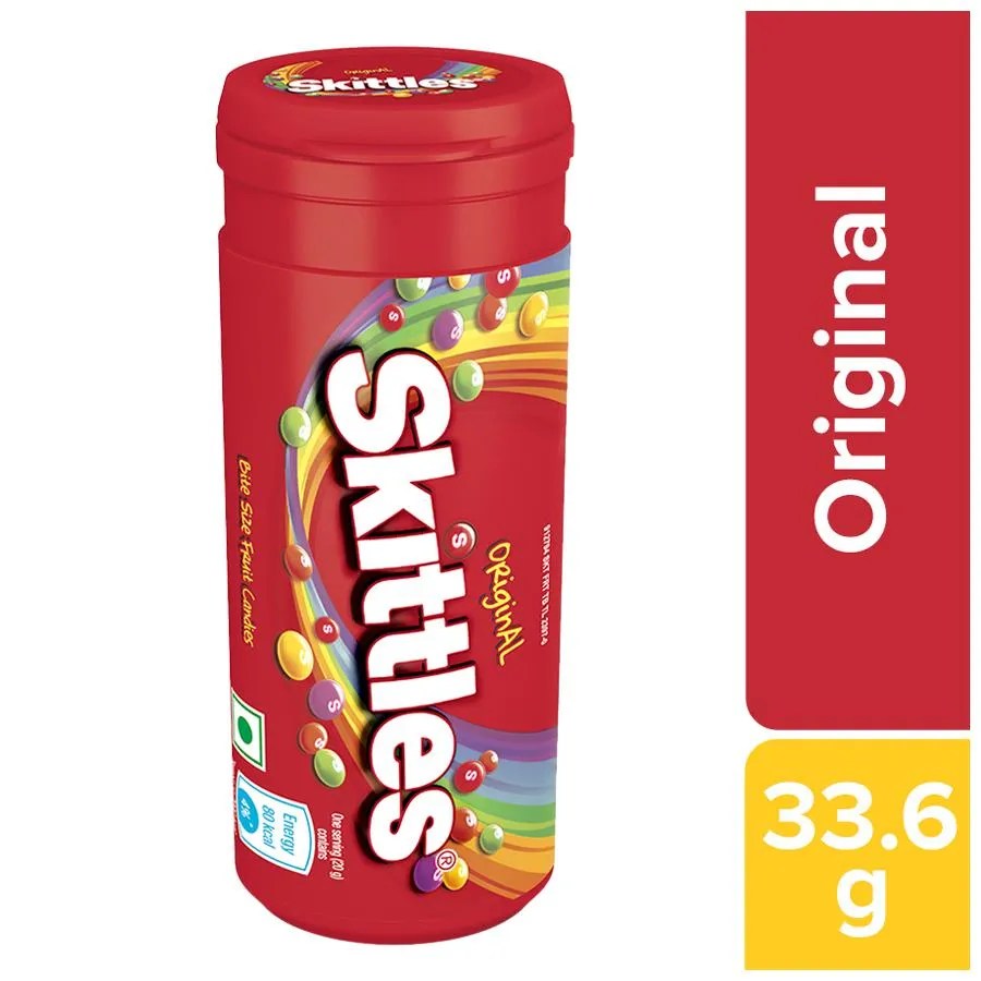SKITTLES BITE SIZE FRUIT CANDIES 33GM