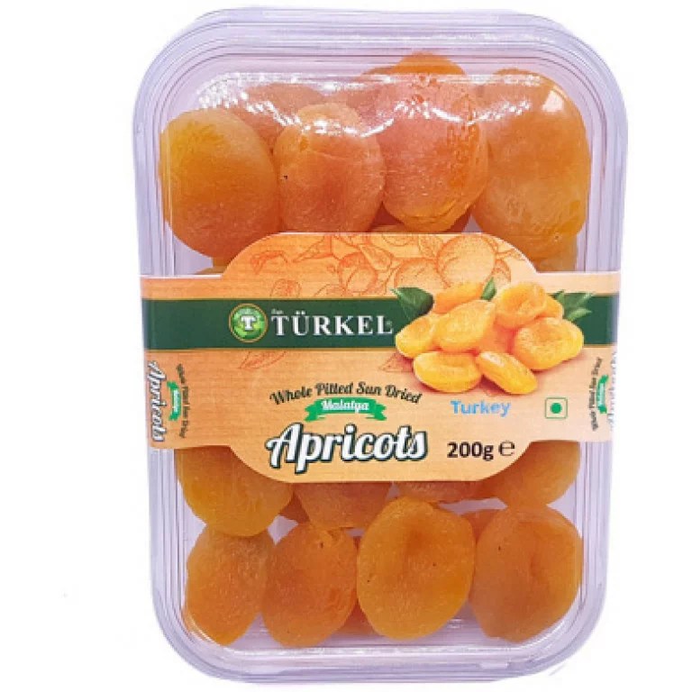 TURKEL DRIED APRICOTS 200GM