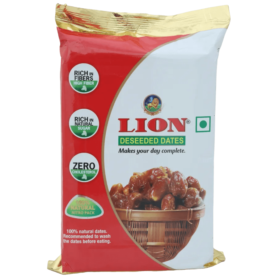 LION DATES DESEEDED(RED) 500G refil