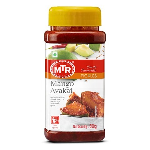 MTR PICKLES MANGO AVAKAI 500G