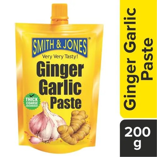 SMITH AND JONES GINGER GARLIC PASTE 200G