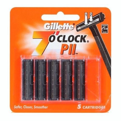 GILLETTE 7 O CLOCK PII 5 CARTRIDGE