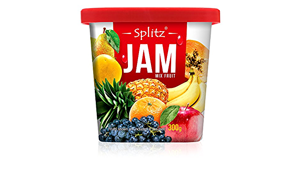 SPLITZ MIX FRUIT JAM 300G
