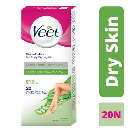 VEET WAX STRIPS DRY SKIN 20N