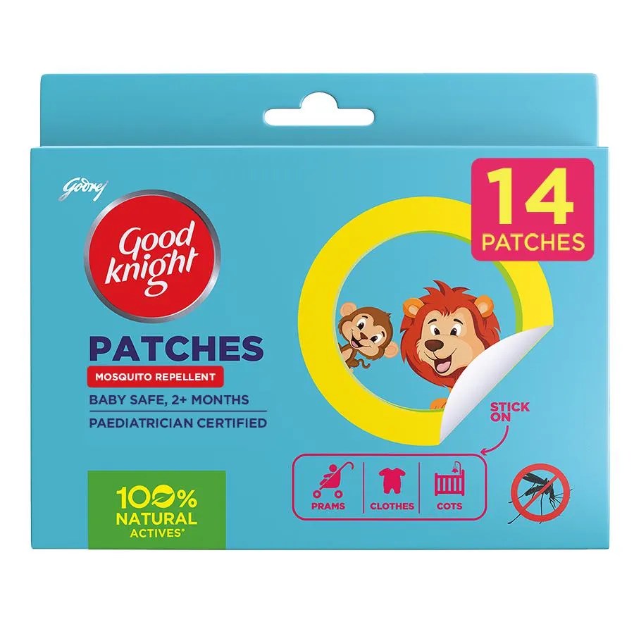 GOOD KNIGHT BABY SAFE PATCHES 14 PATCHES