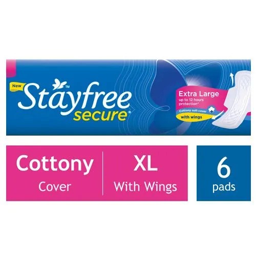 STAYFREE SECURE EXTRA LARGE 6PAD