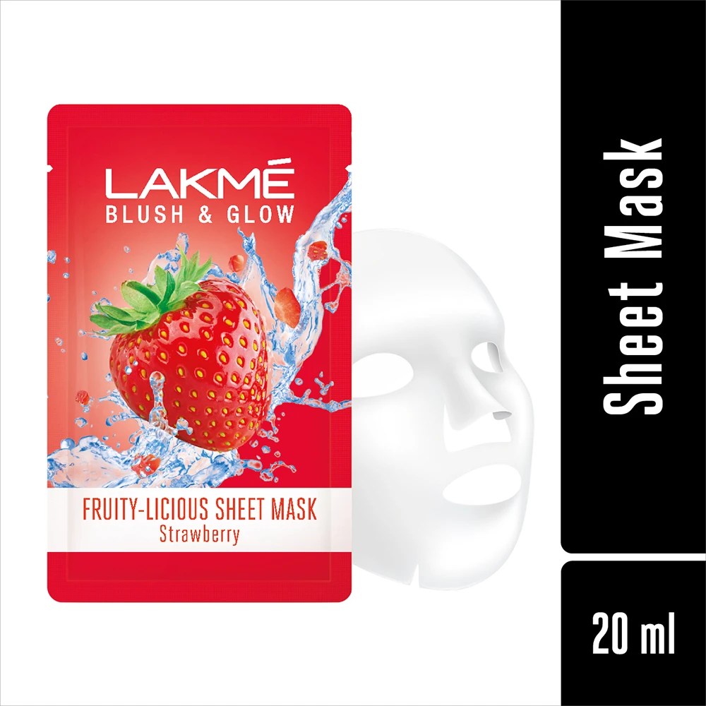 LAKME SHEET MASK STRAWBERRY 20ML