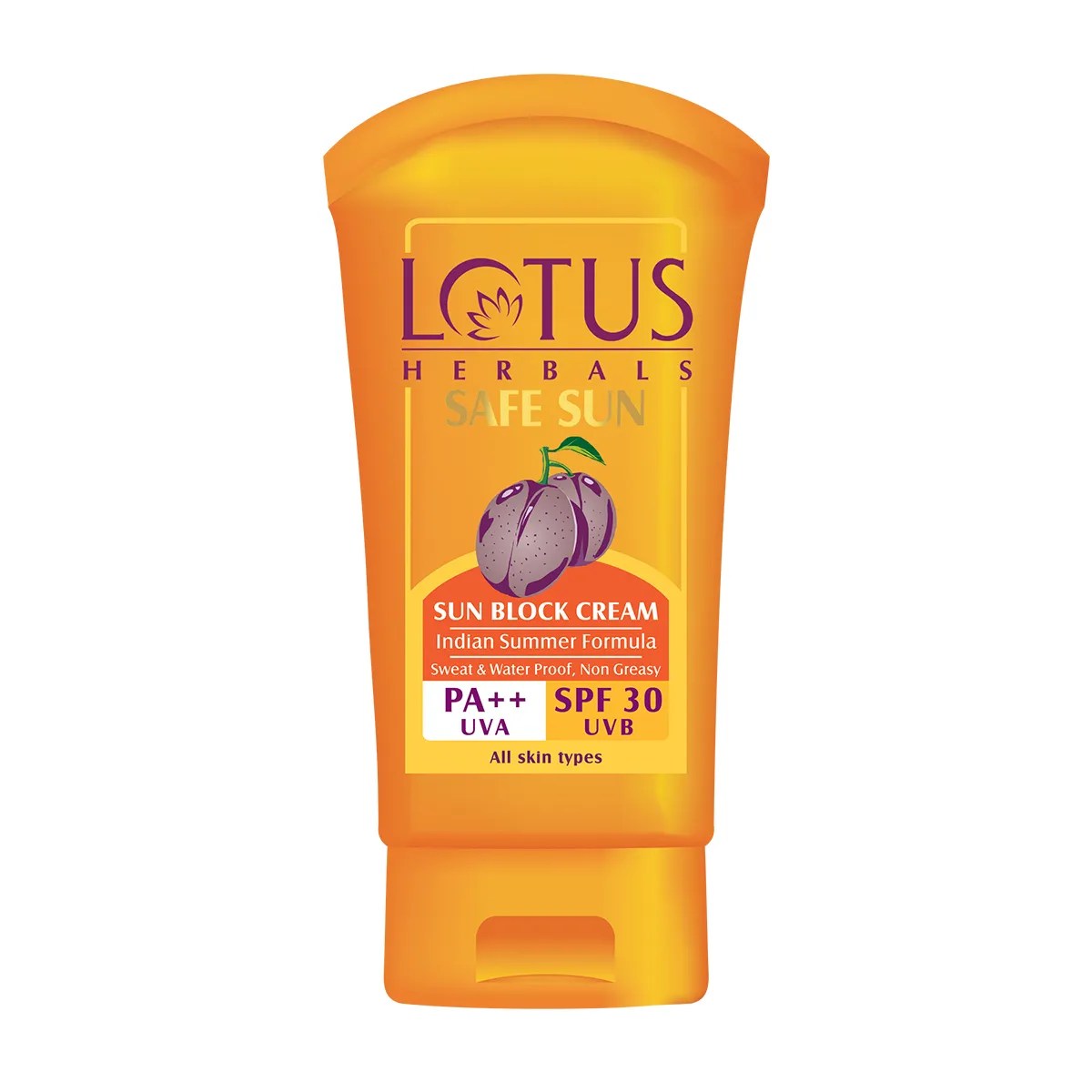 LOTUS SAFE SUN BLOCK CREAM SPF-30 100G