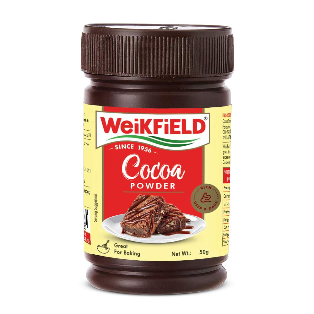 WEIKFIELD COCOA POWDER 50GM