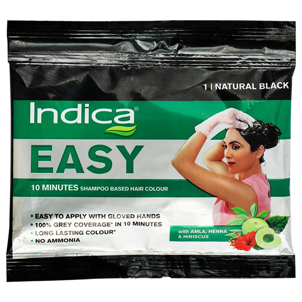 INDICA EASY HAIR COLOUR NATURAL BLACK